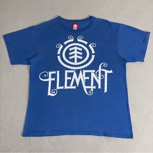 Vintage 90s Element Skateboard T-shirt Size M Skate Graffiti Streetwear USA Made